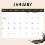2027 Our Australia Exotic Birds Calendar alternate 2