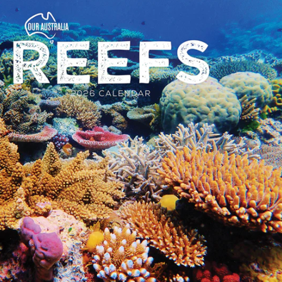 2026 Our Australia Reefs Calendar cover