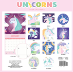 2024 Unicorns Calendar alternate 2
