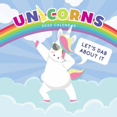 Unicorns 2020 Calendar cover
