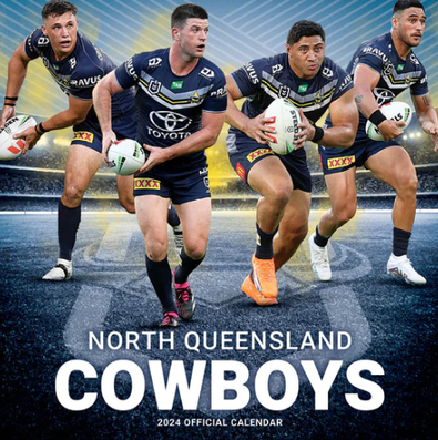 2024 NRL North Queensland Cowboys Calendar cover