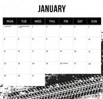 2024 Big Rigs Calendar alternate 2