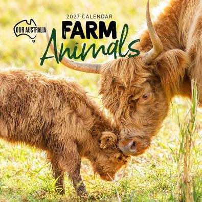 2027 Our Australia Farm Animals Calendar cover