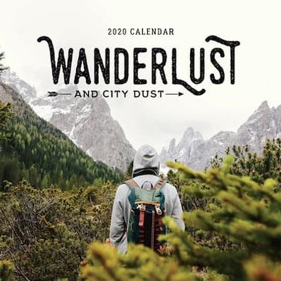 Wanderlust and City Dust 2020 Calendar cover