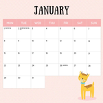 2024 Baby Animals Calendar alternate 2