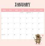 2026 Baby Animals Calendar alternate 2