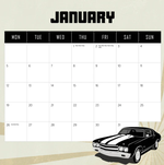 2026 Australian Muscle Cars Calendar alternate 2