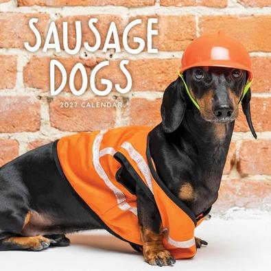 2027 Sausage Dogs Calendar cover