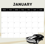 2026 Performance Fords Calendar alternate 2