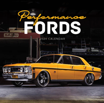 2024 Performance Fords Calendar cover