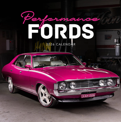 2026 Performance Fords Calendar cover