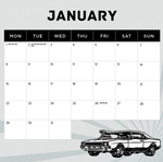 2024 Performance Holdens Calendar alternate 2