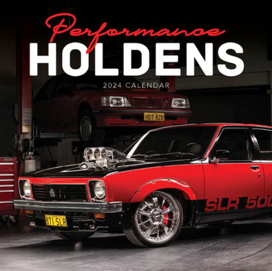 2024 Performance Holdens Calendar cover