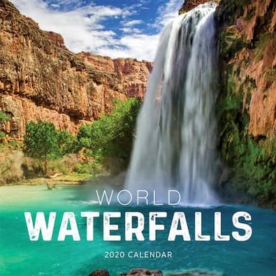 World Waterfalls 2020 Calendar cover