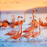 2024 Flamingos Calendar alternate 1