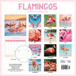 2024 Flamingos Calendar alternate 3