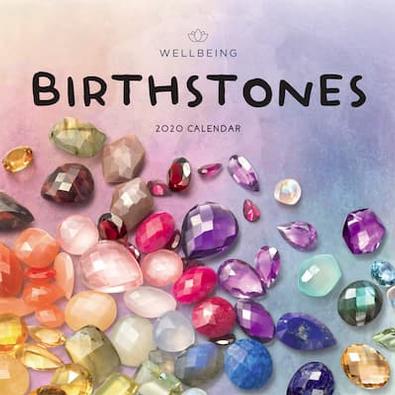 Wellbeing Birthstones 2020 Calendar cover
