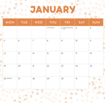 2026 This Little Piggy Calendar alternate 3