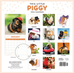 2026 This Little Piggy Calendar alternate 2
