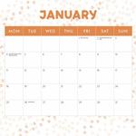 2027 This Little Piggy Calendar alternate 3
