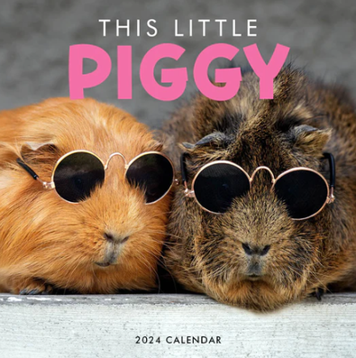 2024 This Little Piggy Calendar cover