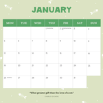 2026 Kittens Calendar alternate 2