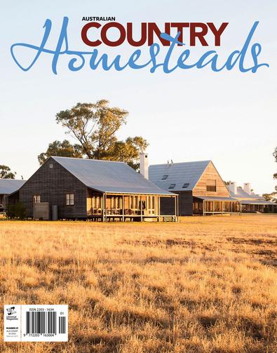 Australian Country Homesteads #1 2018 cover