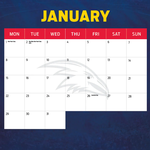 2024 AFL Adelaide Crows Calendar alternate 2