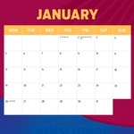 2026 AFL Brisbane Lions Calendar alternate 2