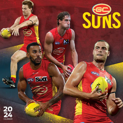 2024 AFL Gold Coast Suns Calendar cover
