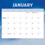 2027 AFL North Melbourne Kangaroos Calendar alternate 2