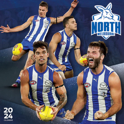 2024 AFL North Melbourne Kangaroos Calendar cover