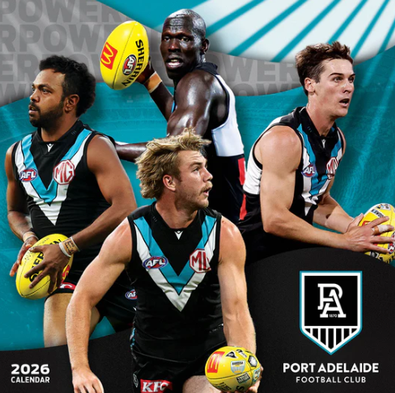 2026 AFL Port Adelaide Power Calendar cover