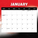 2027 AFL St Kilda Saints Calendar alternate 2