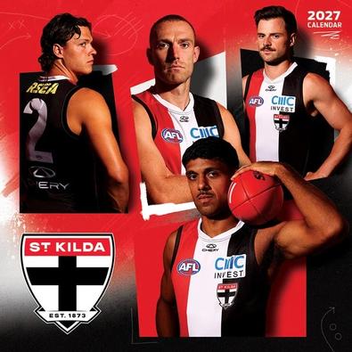 2027 AFL St Kilda Saints Calendar cover