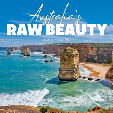 2024 Australia's Raw Beauty Calendar cover