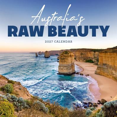 2027 Australia's Raw Beauty Calendar cover
