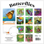 2026 Butterflies Calendar alternate 3