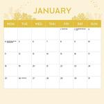 2027 Colourful Ocean Animals Calendar alternate 2
