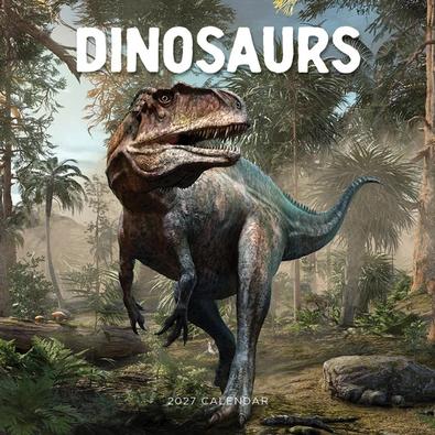 2027 Dinosaurs Calendar cover