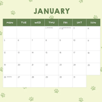 2026 Guilty Dogs Calendar alternate 2