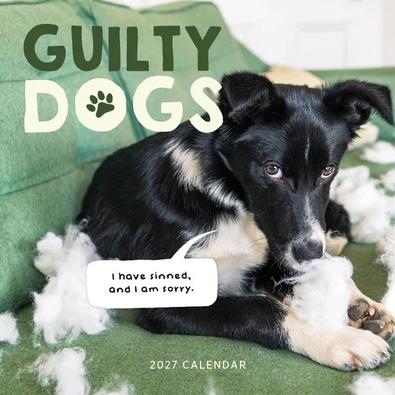2027 Guilty Dogs Calendar cover