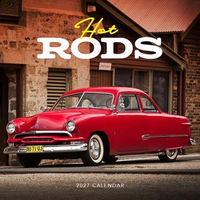 2027 Hot Rods Calendar cover
