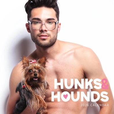 2026 Hunks and Hounds Calendar cover
