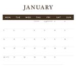 2026 Illustrated Botanicals Calendar alternate 2