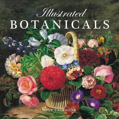 2026 Illustrated Botanicals Calendar cover