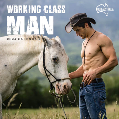 2024 Our Australia Working Class Man Calendar cover
