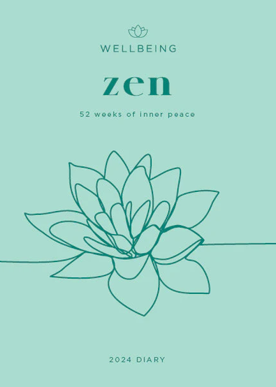 2024 Wellbeing Zen Diary cover