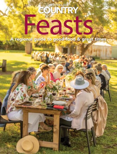 Australian Country Feast Food & Wine Tourism 2021 cover