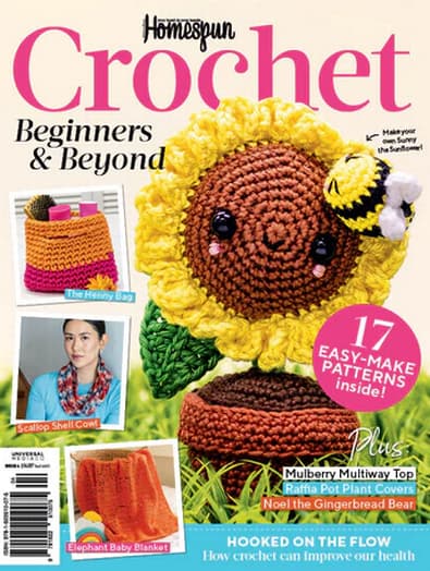 Homespun Crochet Magazine #4 cover
